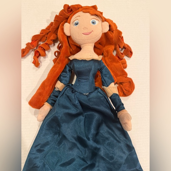 Disney Pixar Brave Merida Plush Doll 18” Princess Soft Toy Stuffed Doll - Picture 2 of 3